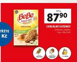 Lidl Cereální sušenky nabídka