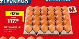 Lidl Čerstvá vejce m 30 ks nabídka