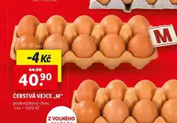 Lidl Čerstvá vejce m 10 ks nabídka