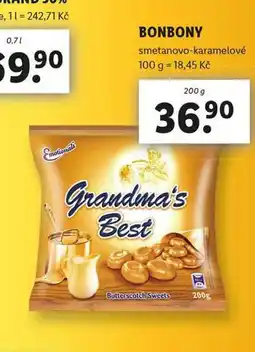 Lidl Bonbony nabídka