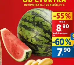 Lidl Vodní meloun nabídka