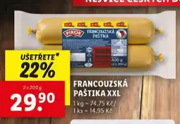 Lidl Francouzská paštika nabídka