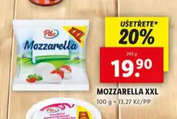 Lidl Mozzarella nabídka