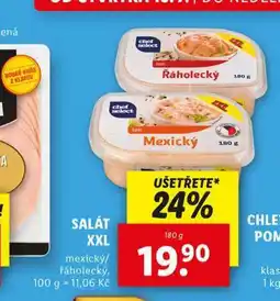 Lidl Salát řáholecký nabídka
