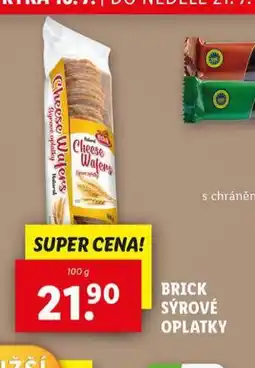 Brick sýrové oplatky
