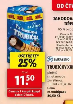 Lidl Trubičky nabídka