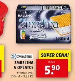 Lidl Zmrzlina v oplatce nabídka