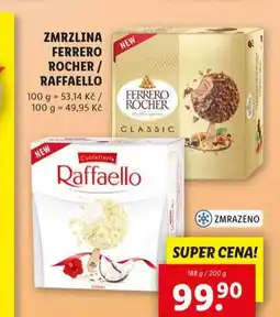 Lidl Zmrzlina ferrero rocher nabídka