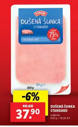 Lidl Dušená šunka nabídka