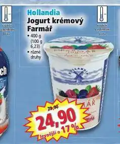 Norma Hollandia selský jogurt nabídka