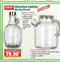 Norma Skleněné nádoby do kuchyně nabídka