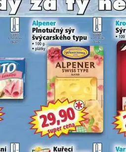 Norma Alpener plnotučný sýr švýcarského typu nabídka