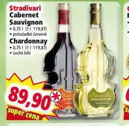 Norma Stradivari chardonnay nabídka