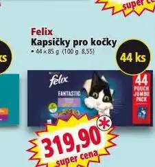 Norma Felix kapsičky pro kočky nabídka