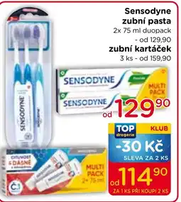Sensodyne zubní pasta