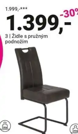 Möbelix Židle s pružným podnožím nabídka