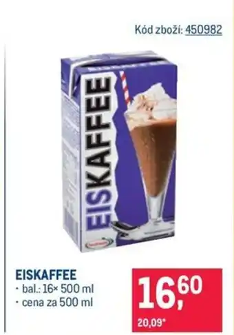 Makro EISKAFFEE nabídka