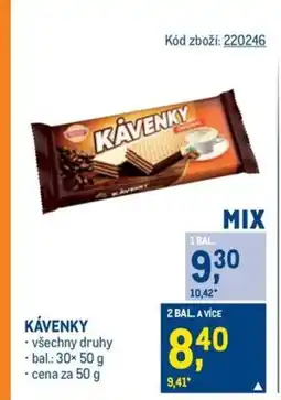 Makro KÁVENKY nabídka