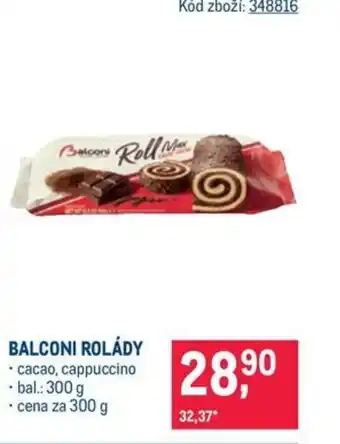 Makro BALCONI ROLÁDY nabídka