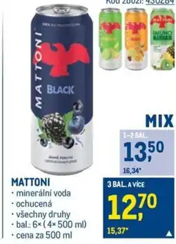 Makro MATTONI nabídka
