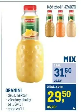 Makro GRANINI nabídka