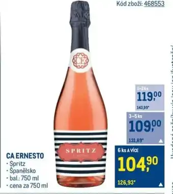 Makro CA ERNESTO nabídka