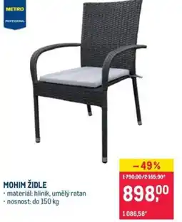 Makro MOHIM ŽIDLE nabídka