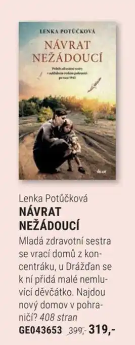 Knižní klub Lenka Potůčková NÁVRAT NEŽÁDOUCÍ nabídka