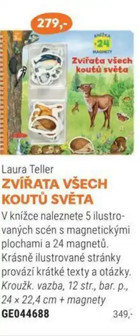 Knižní klub Laura Teller ZVÍŘATA VŠECH KOUTŮ SVĚTA nabídka