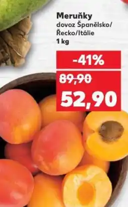 Kaufland Meruňky nabídka