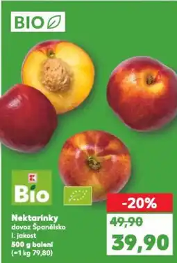 Kaufland Nektarinky nabídka