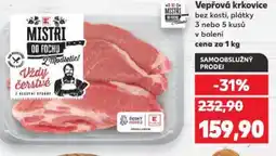 Kaufland Vepřová krkovice nabídka