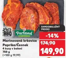 Kaufland Marinovaná krkovice Paprika/Česnek nabídka