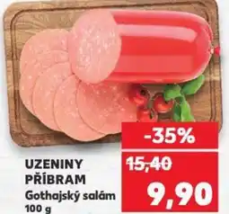 Kaufland UZENINY PŘÍBRAM Gothajský salám nabídka