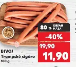 Kaufland BIVOJ Trampské cigaro nabídka