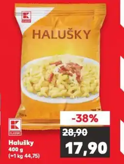 Kaufland Halušky nabídka