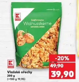 Kaufland Vlašské ořechy nabídka