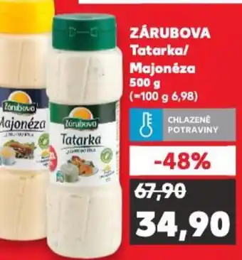 Kaufland ZÁRUBOVA Tatarka/ Majonéza nabídka