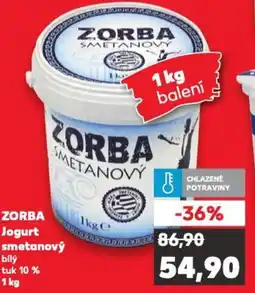 Kaufland ZORBA Jogurt smetanový nabídka