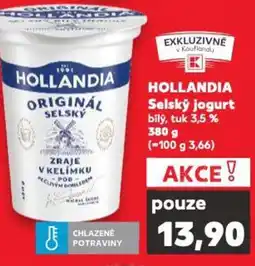 Kaufland HOLLANDIA Selský jogurt nabídka