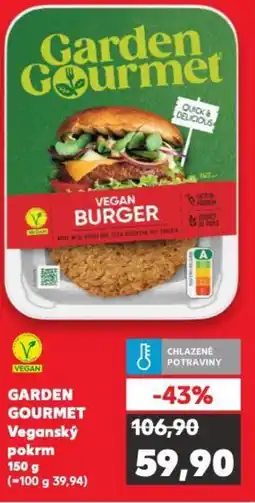 Kaufland GARDEN GOURMET Veganský pokrm nabídka