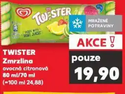 Kaufland TWISTER Zmrzlina nabídka