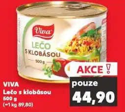 Kaufland VIVA Lečo s klobásou nabídka