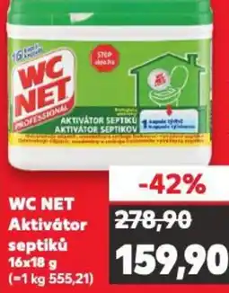 Kaufland WC NET Aktivátor septiků nabídka