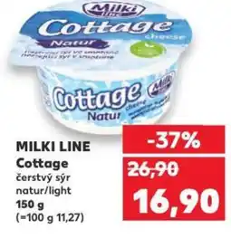 Kaufland MILKI LINE Cottage nabídka