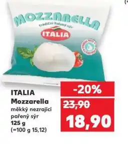 Kaufland ITALIA Mozzarella nabídka