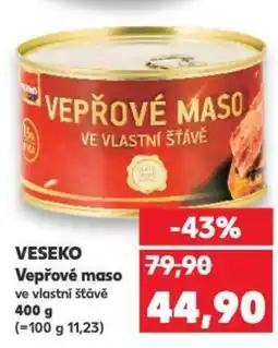 Kaufland VESEKO Vepřové maso nabídka