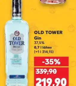 Kaufland OLD TOWER Gin 0.7L nabídka