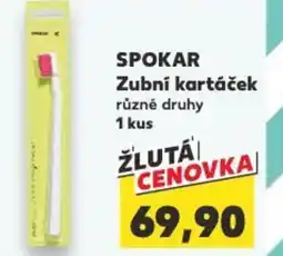 Kaufland SPOKAR Zubní kartáček nabídka