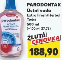 Kaufland PARODONTAX Ústní voda nabídka